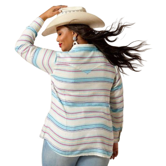 Ariat Women's Long Sleeve Striped Shirt - Rica Jacquard