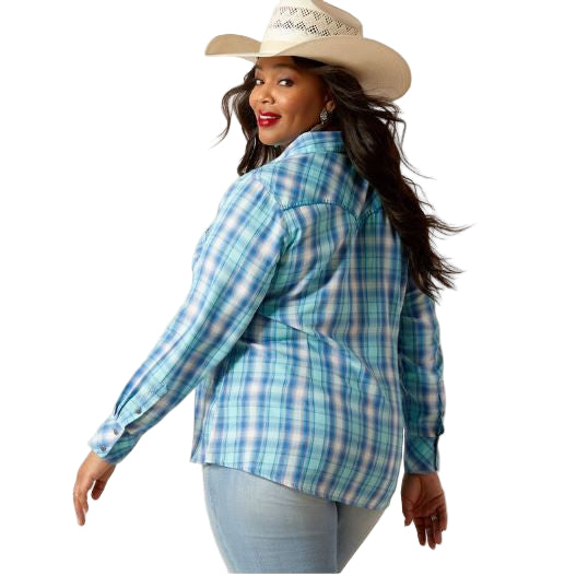 Ariat Women's Long Sleeve Plaid Shirt- Xico Plaid