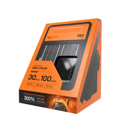 Gallagher S80 Lithium Solar Fence Enegizer