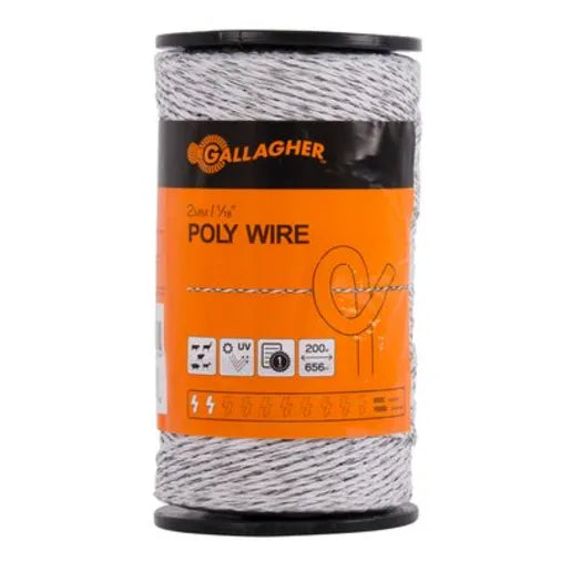 Gallagher 2mm Poly Wire 200m