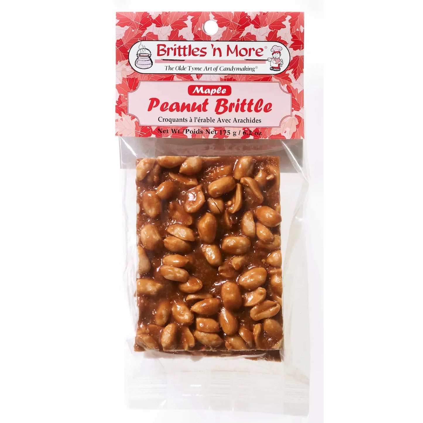 Brittles 'n 'More Maple Peanut Brittle- 150G