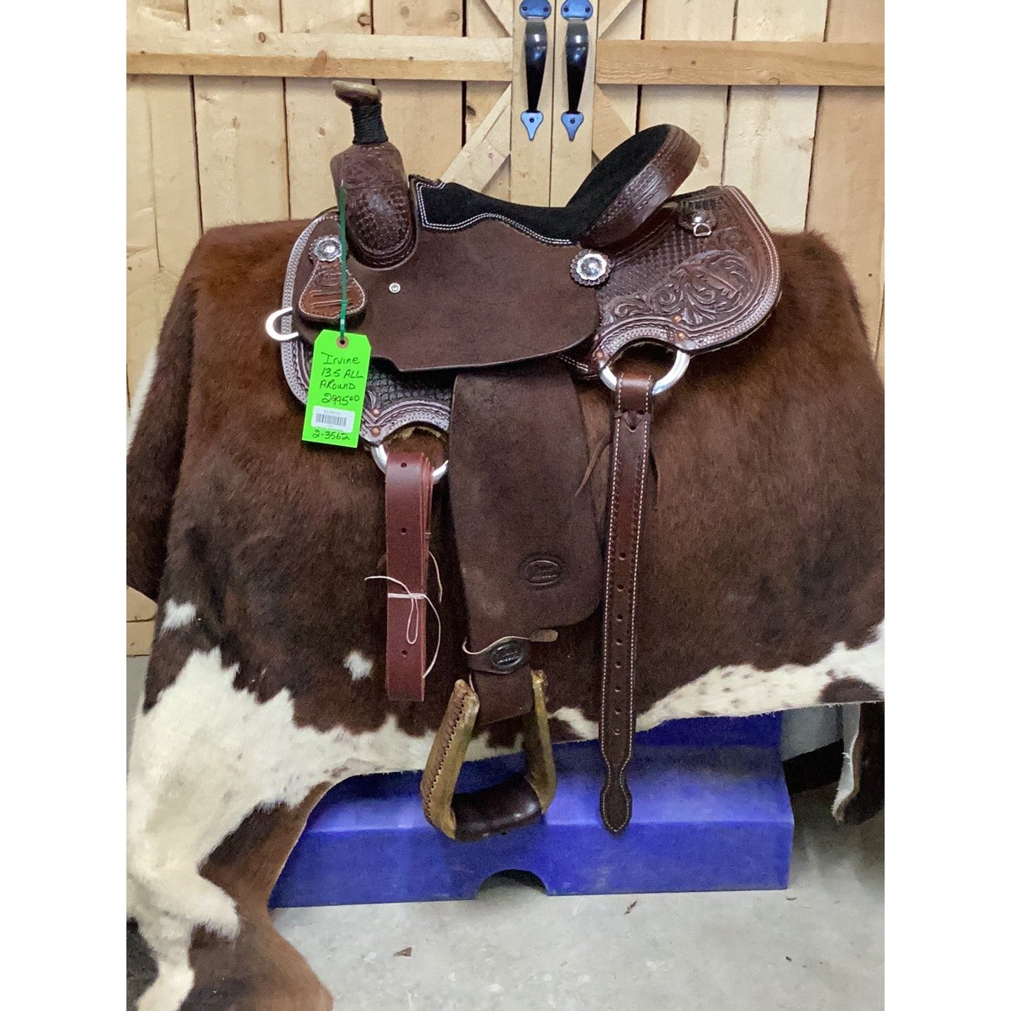 Irvine 13.5" All Around Saddle