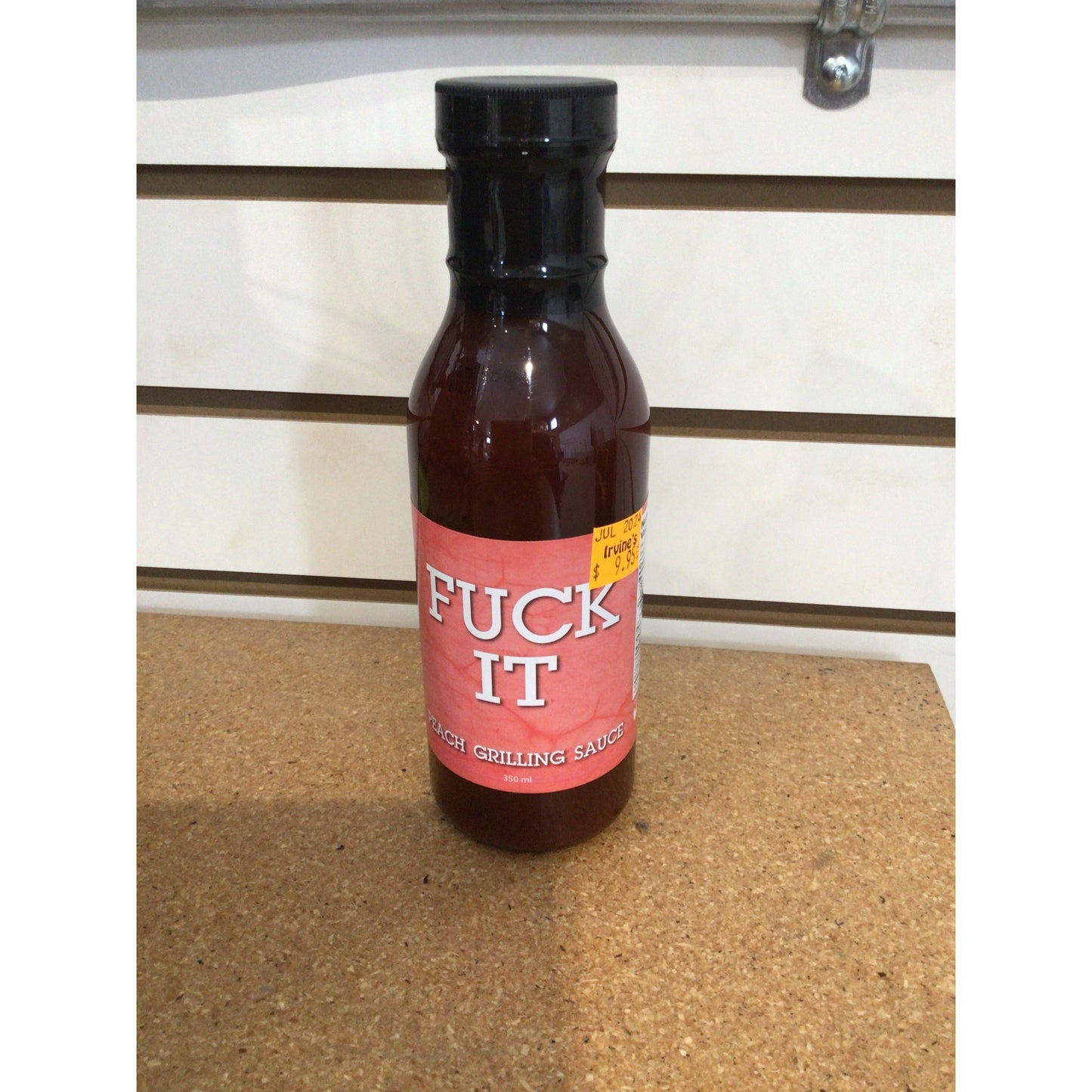 Get Sauced Fuck It Peach Grilling Sauce