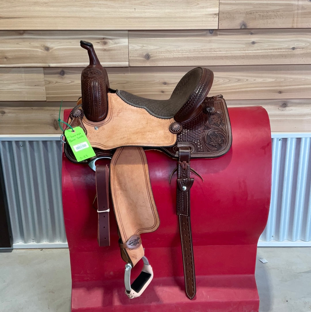 Irvine USA 14.5" Barrel Saddle