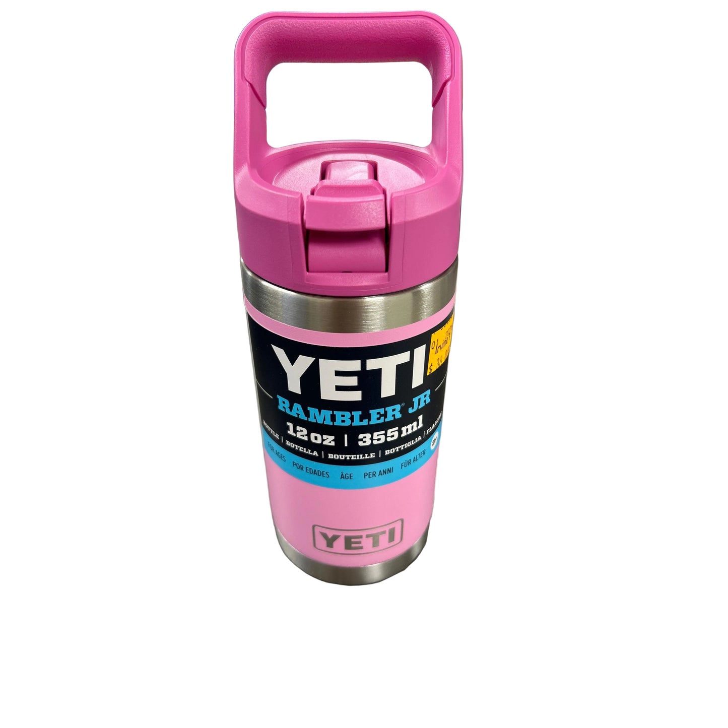 Yeti Rambler Jr 355ml Kids Water Bottle Intl. - Aspen Power Pink Wildflower