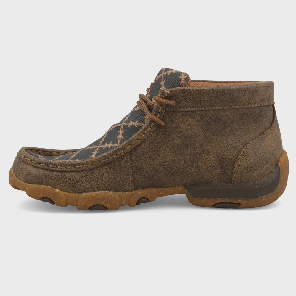 Kids Chukka Driving Moc - Bomber & Pine
