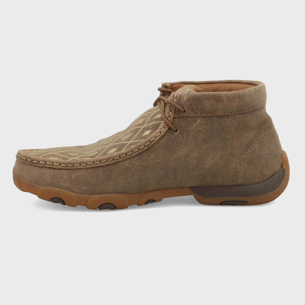 Women's Chukka Driving Moc - Bomber & Tan (WDM0073)