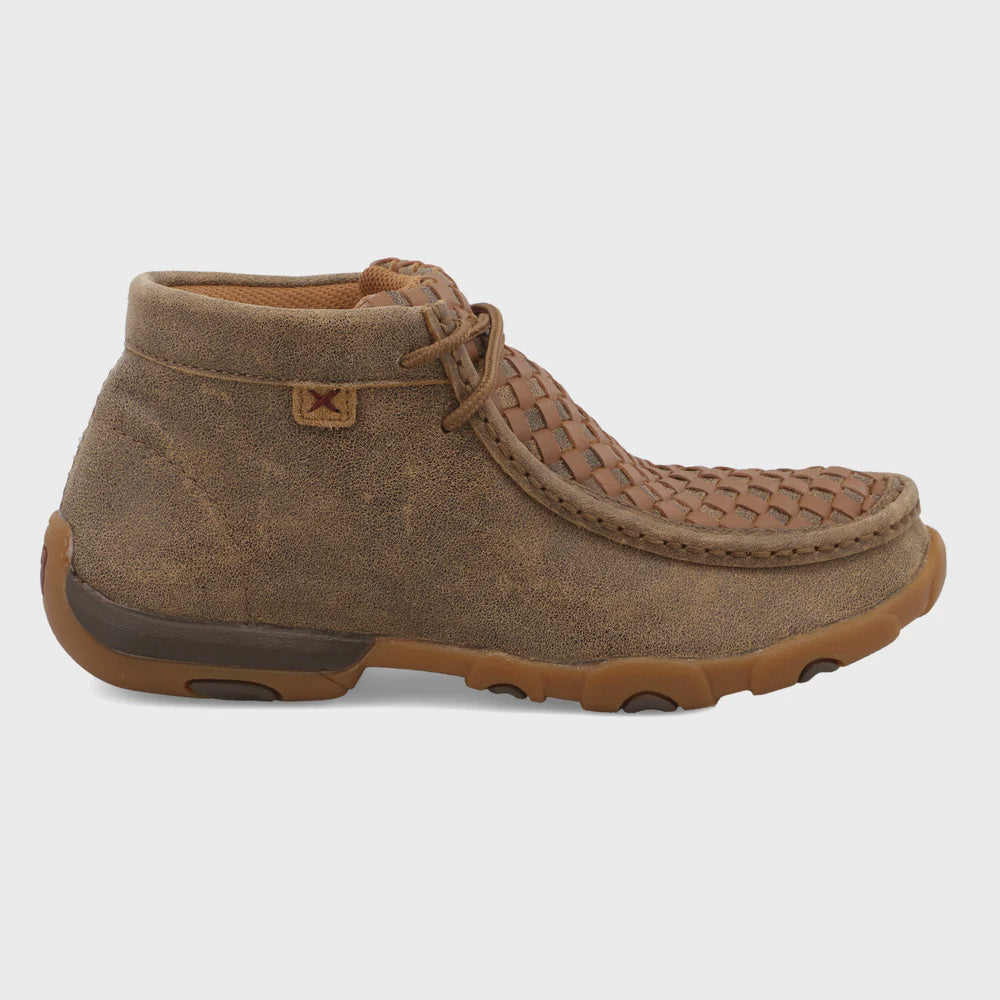 Women's Chukka Driving Moc - Bomber & Tan (WDM0034)