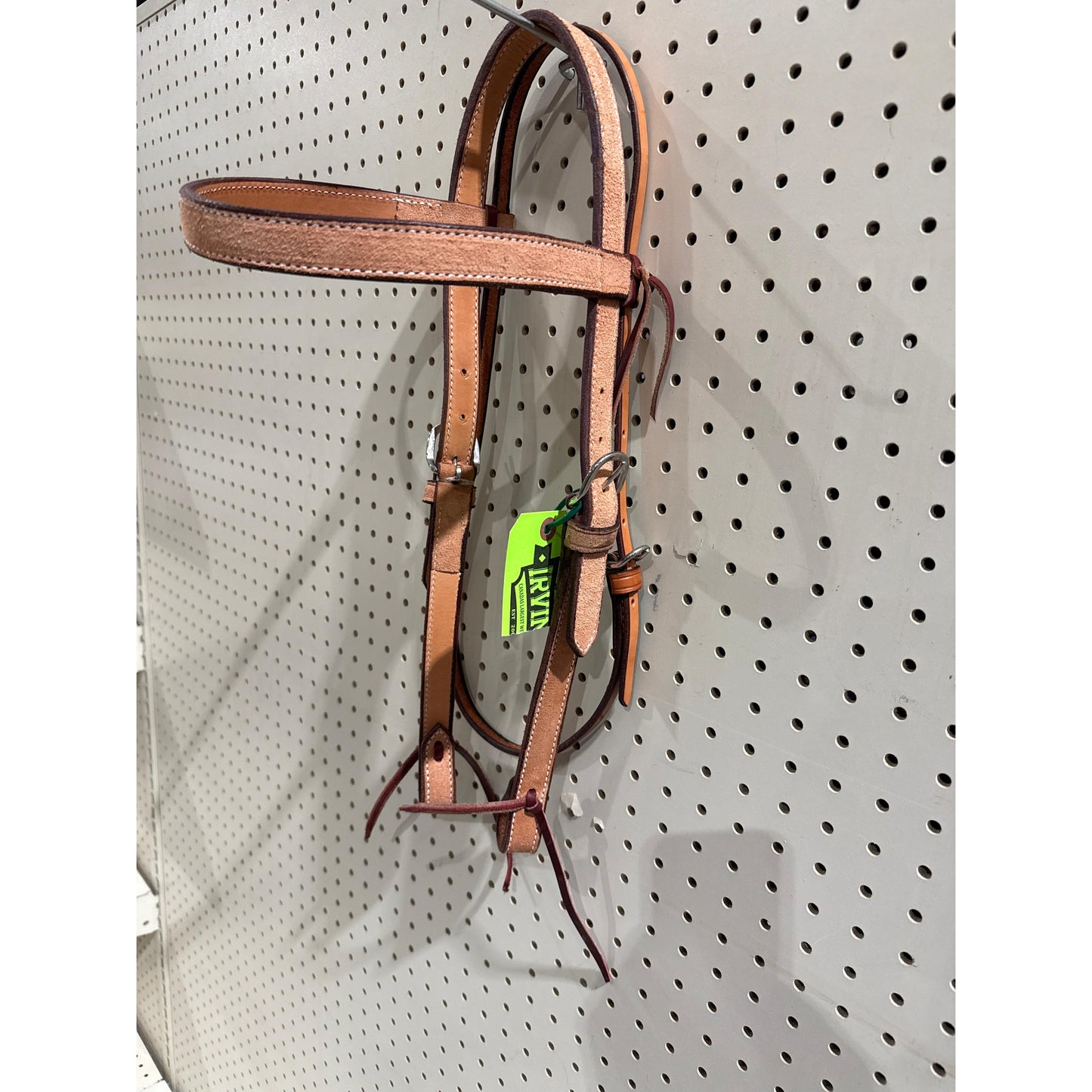 Irvine Browband DRAFT Headstall 1" Roughout