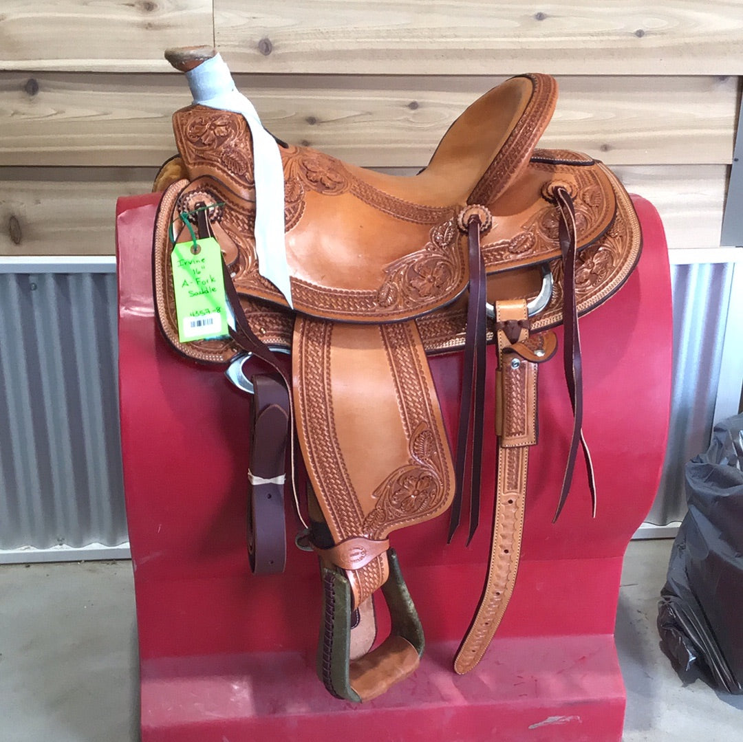 Irvine's 16" A-Fork Saddle