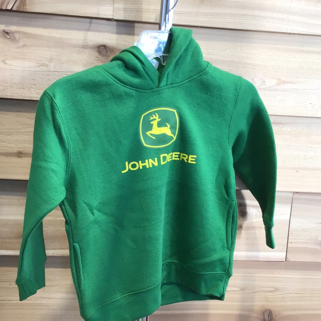 John Deere Kid's  Logo Long Sleeve Shirt - Green