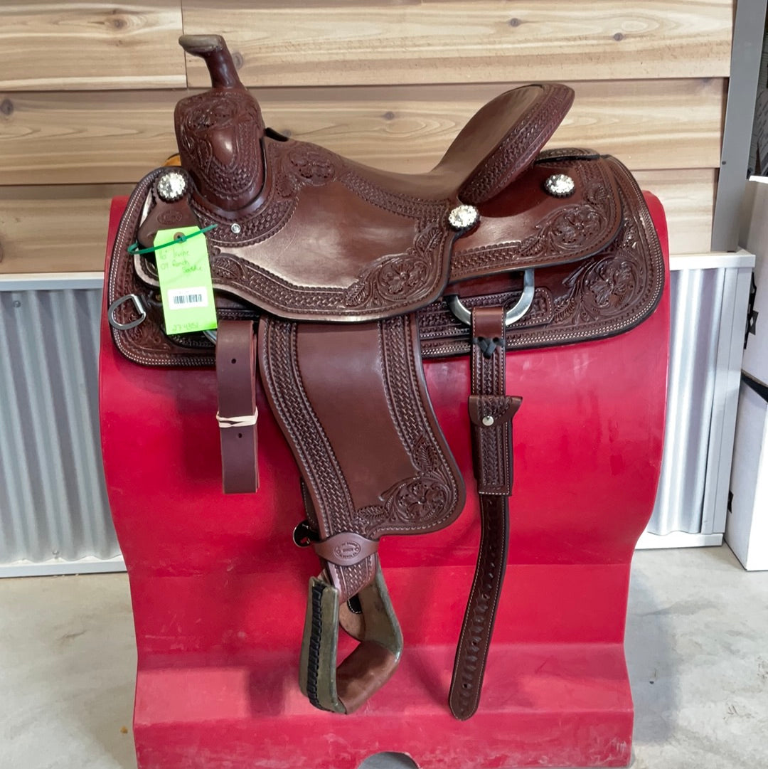 Irvine 16" OY Ranch Saddle