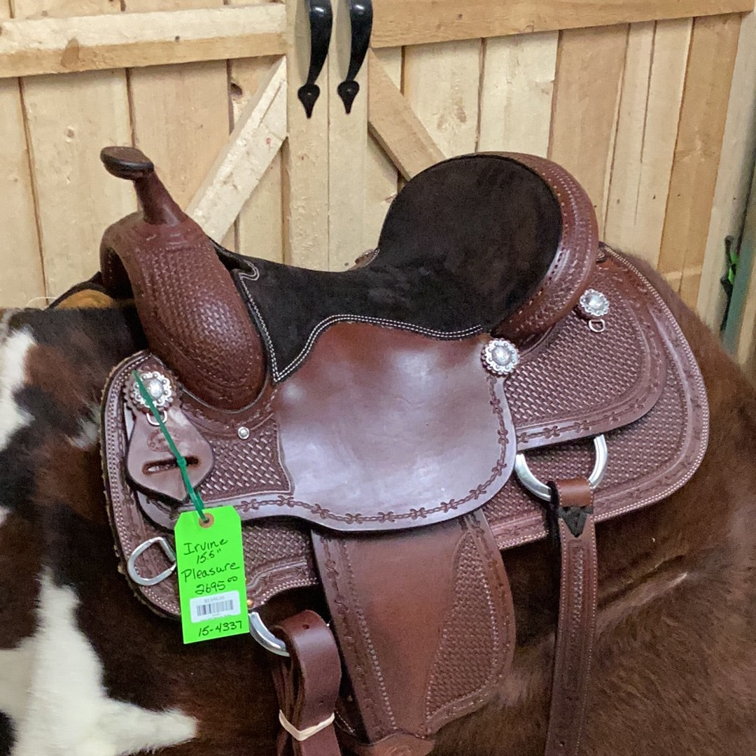 Irvine 15.5" Pleasure Saddle