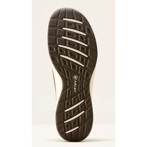 Ariat Men's Buckeye Crocodile Print Shoe - Distressed Brown