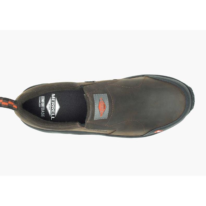 Merrell Men's Jungle Moc Composite CSA Work Shoe- Espresso