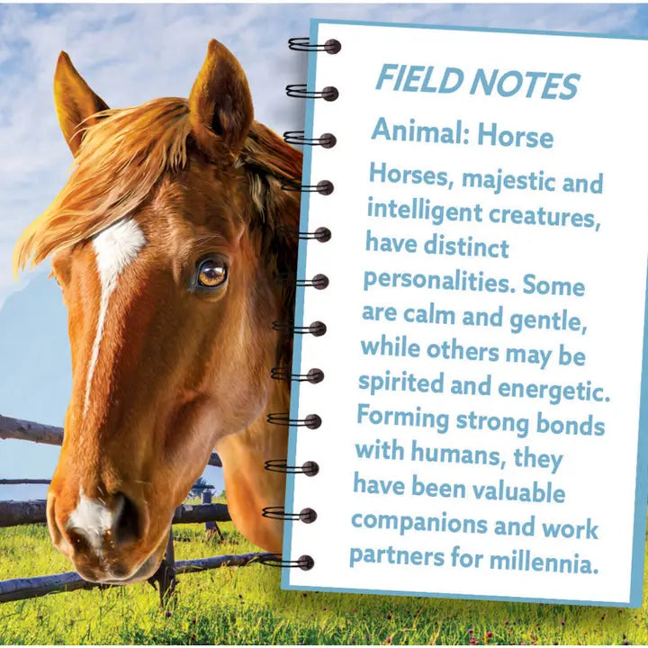 Horse Shaped 100 Piece Jigsaw Puzzle