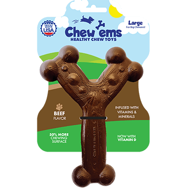 Chew'Ems Natural Chew Toys - Beef