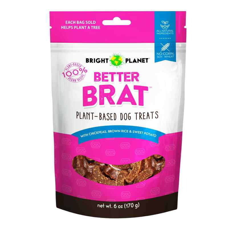 Bright Planet Pet Better Brat Plant Based Treat
