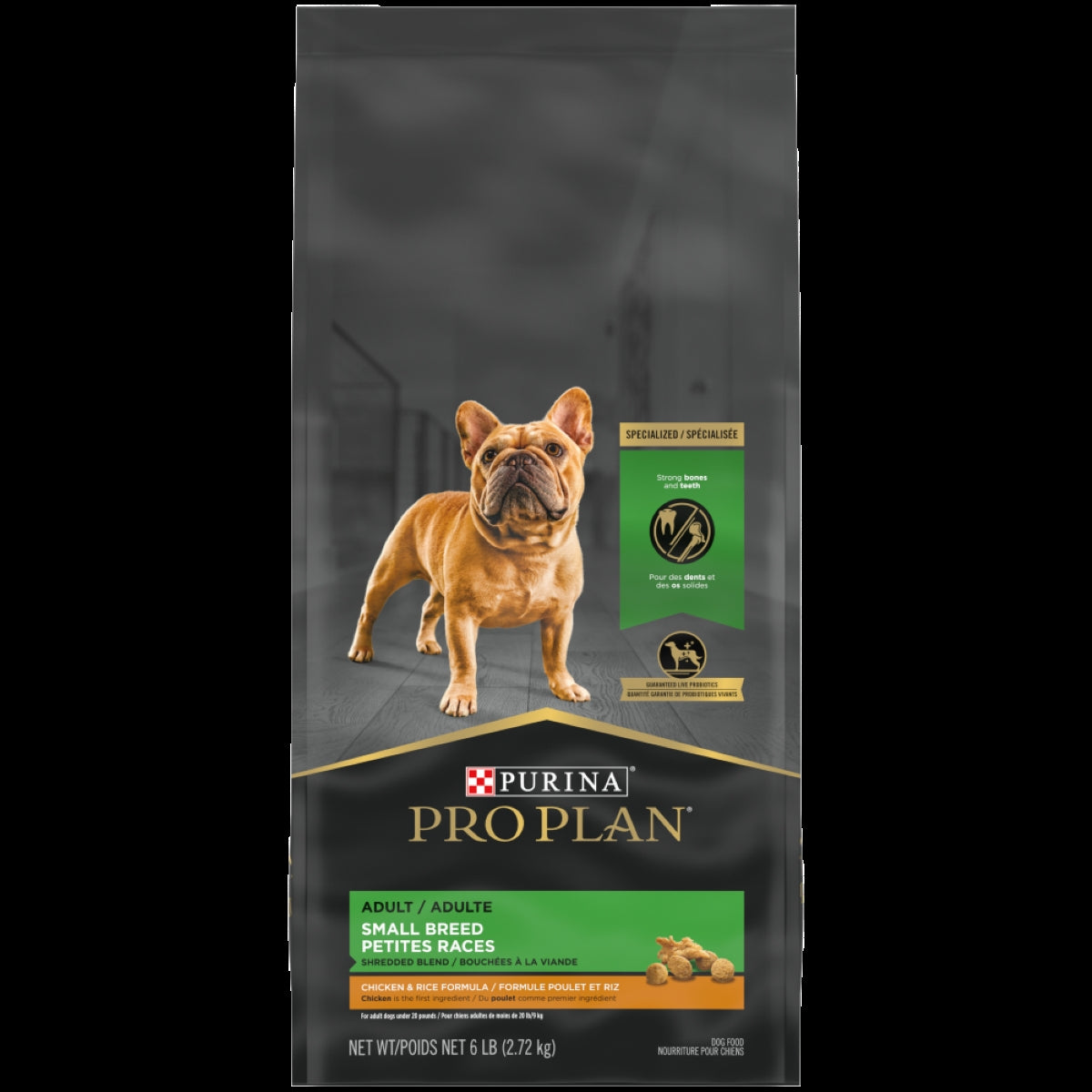 Purina Pro Plan Dog Food Adult Small Breed-Shredded Chicken & Rice 2.72KG