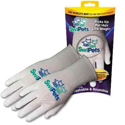 **SwiPet Pet Hair Cleaning Gloves