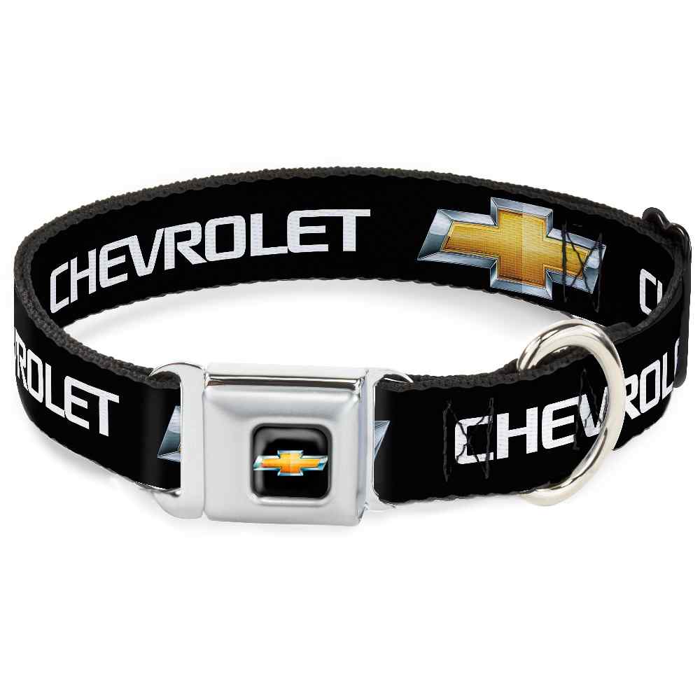 Buckle Dog Collar - Licensed Chevy Bow Tie