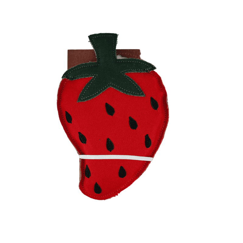 Farmer Brown Canvas Pet Toys - Strawberry