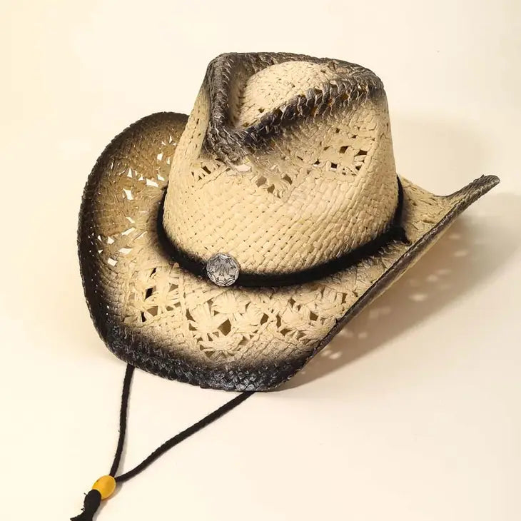 Austin | Mens Straw Cowboy Hat