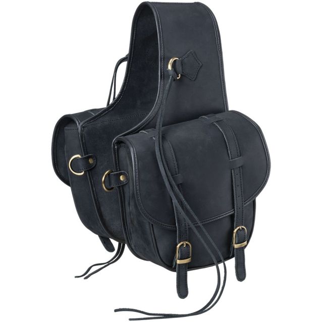 Tough 1 Soft Leather Saddle Bag