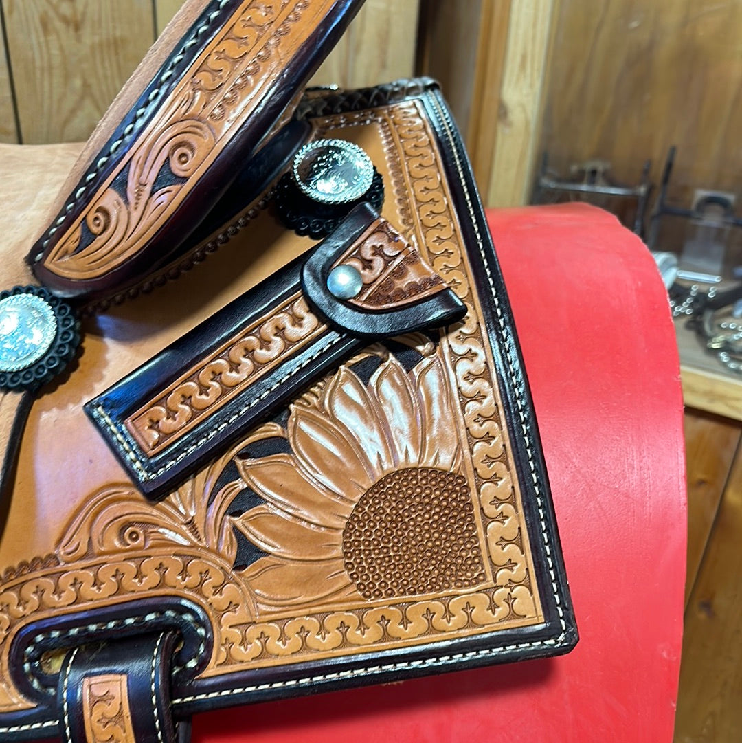 Irvine Custom 13" Barrel Saddle