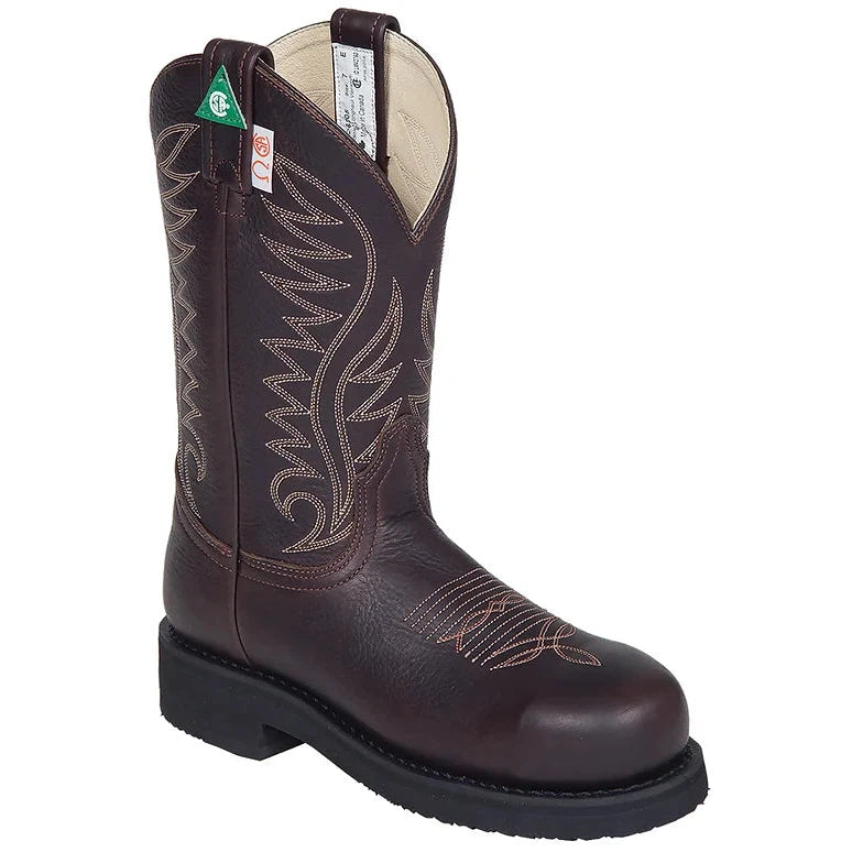 Canada West Women's CSA Work Boots - Bark Stormy