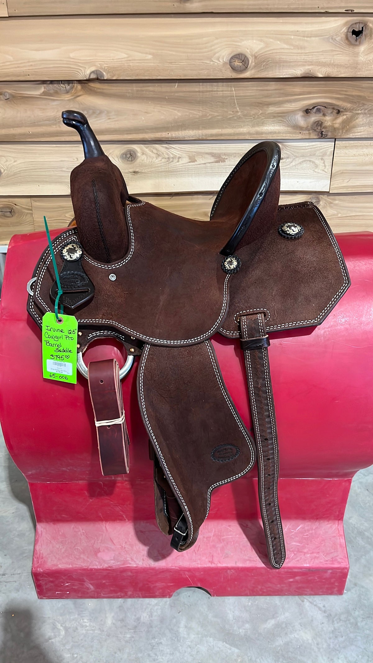 Irvine Cowgirl Pro 12.5" Barrel Saddle-65-006