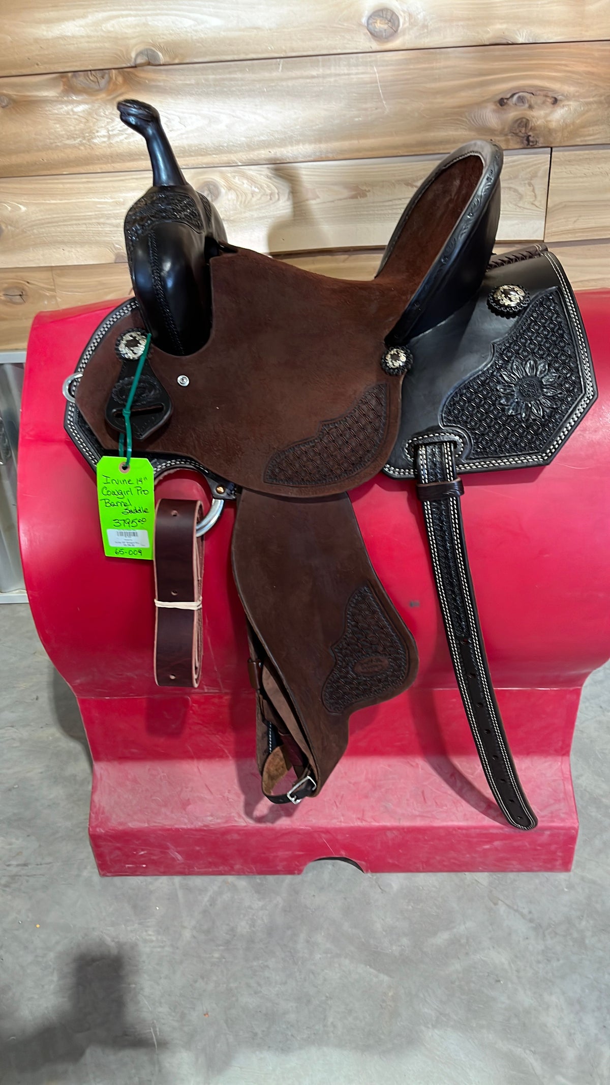 Irvine 14" Cowgirl Pro Barrel Saddle-65-009