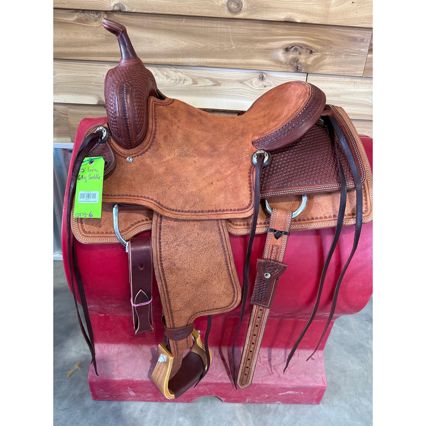Irvine's 15" Cutting Horse Saddle