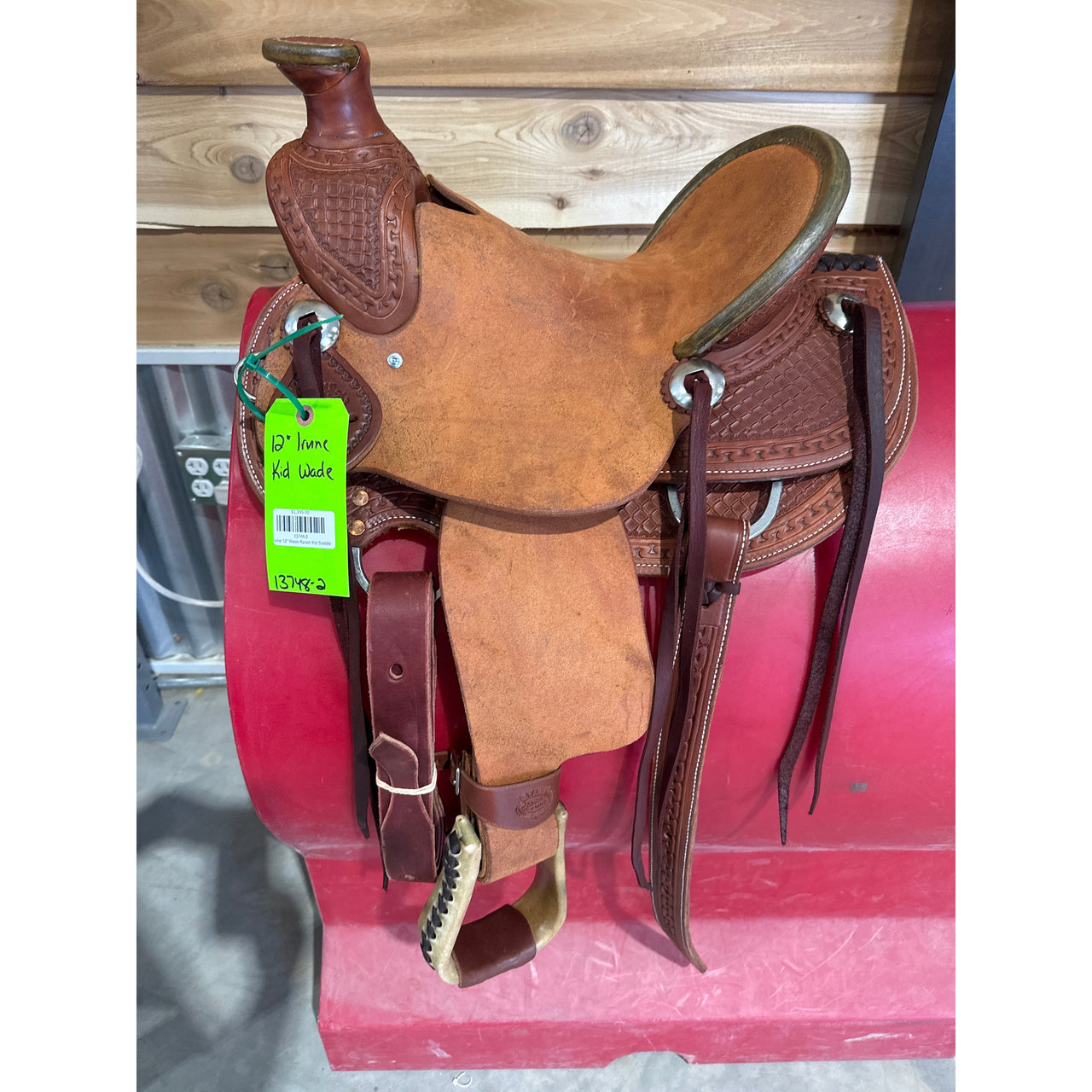 Irvine 12" Wade Ranch Kid's Saddle