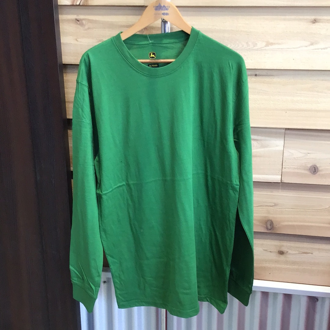 John Deere Men's Long Sleeve Shirt - Green