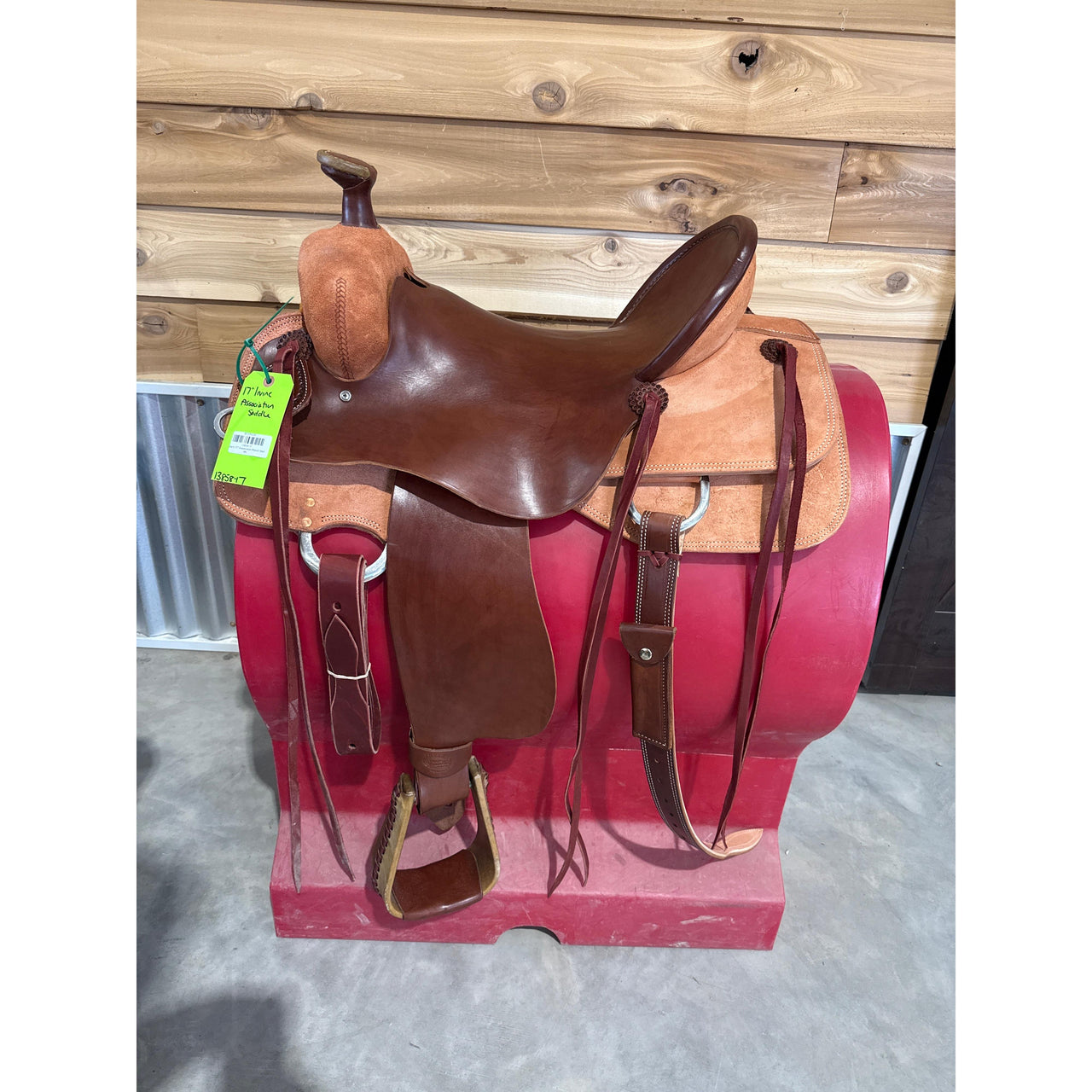 Irvine's 17" Association Ranch Saddle