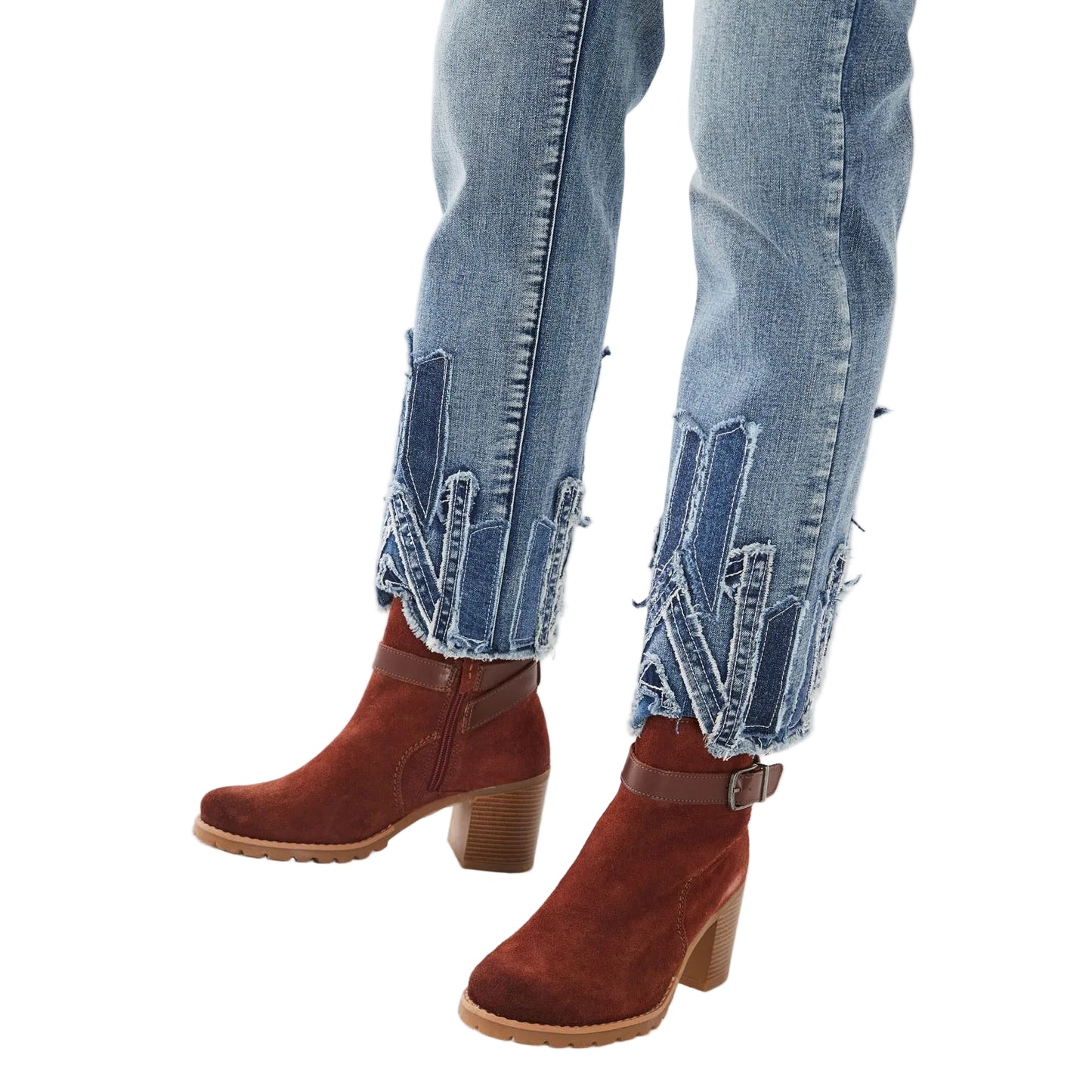 FDJ Suzanne Straight Ankle Jeans - Viblue