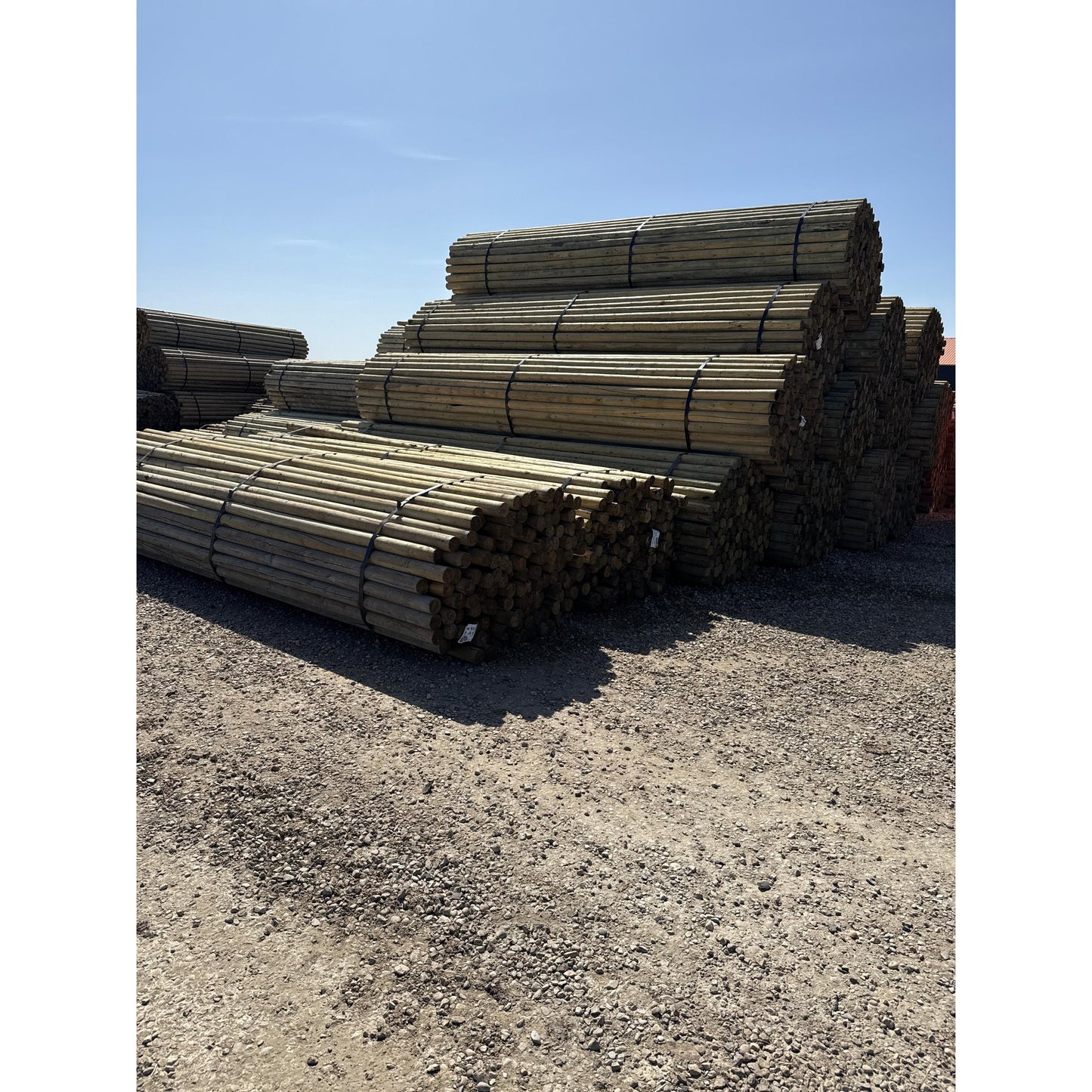 Wood Fence Rails-Doweled & Treated