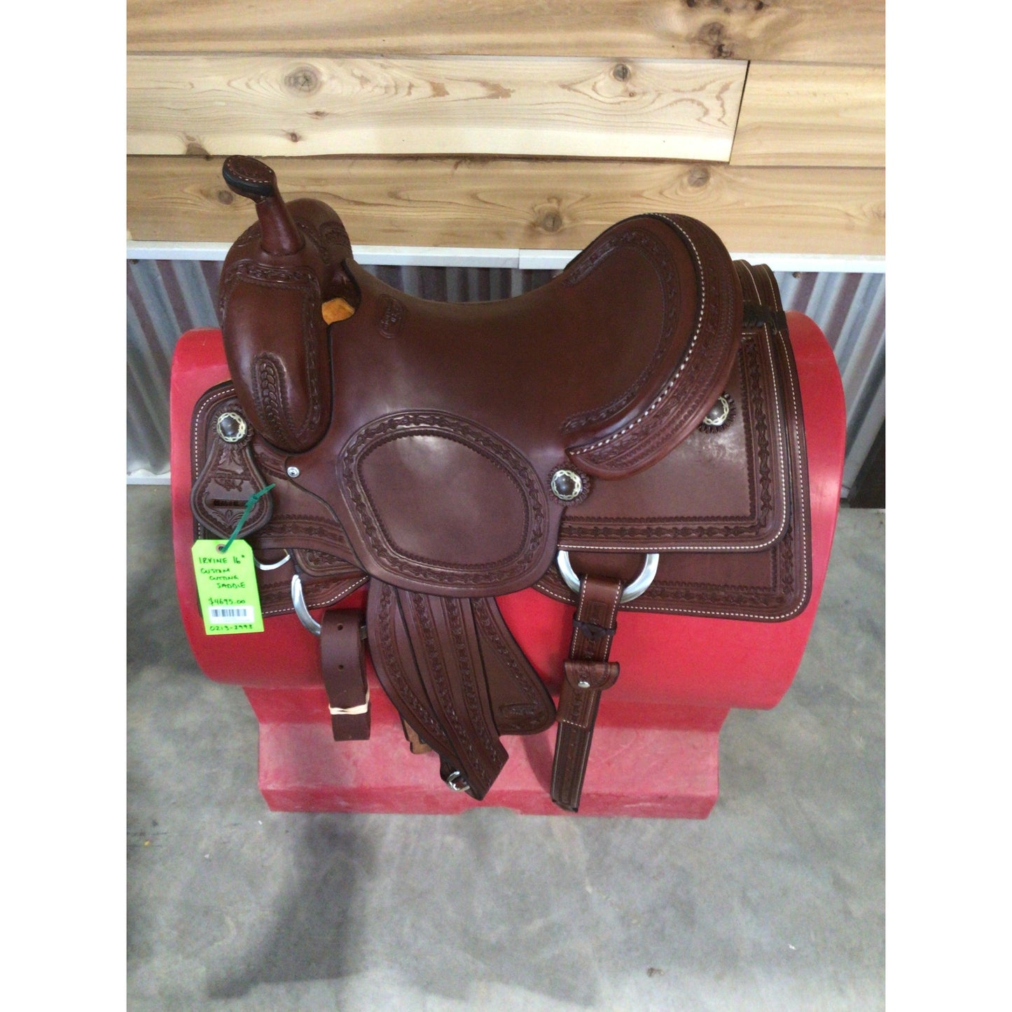 Irvine 16" Custom Cutting Saddle
