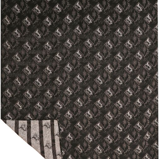 Rock & Roll Jacquard Berber Aztec Blanket - Black