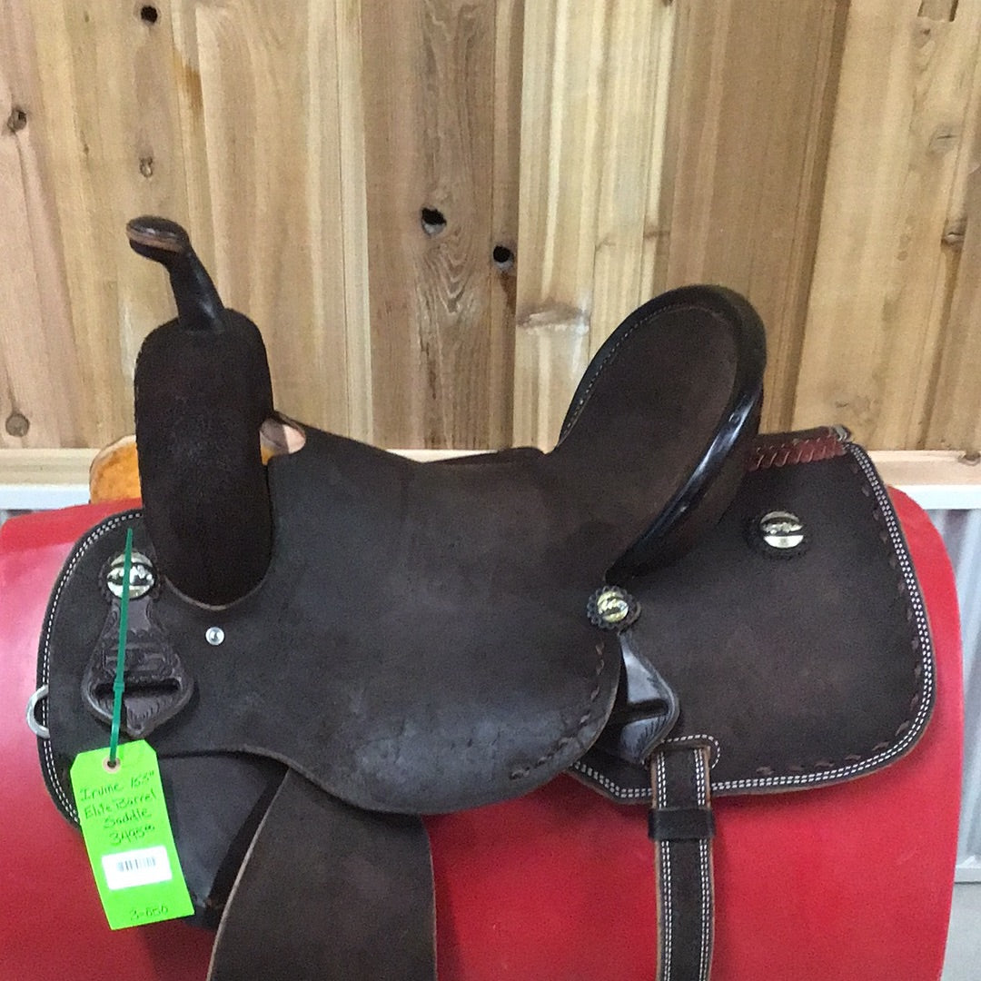 Irvine Elite 15.5" Barrel Saddle