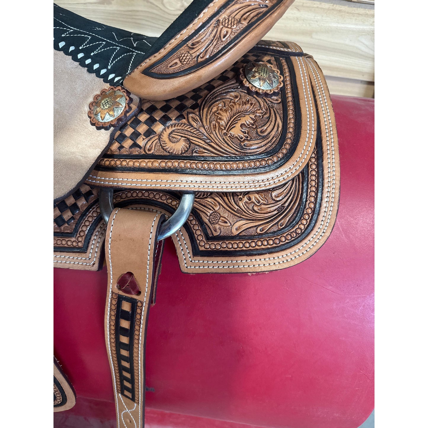 Cowboy Pro Kids Rop/All Around Saddle