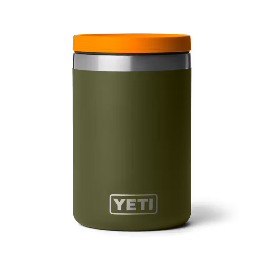 Yeti Rambler® 473mL Insulated Food Jar - Olive/King Crab Orange