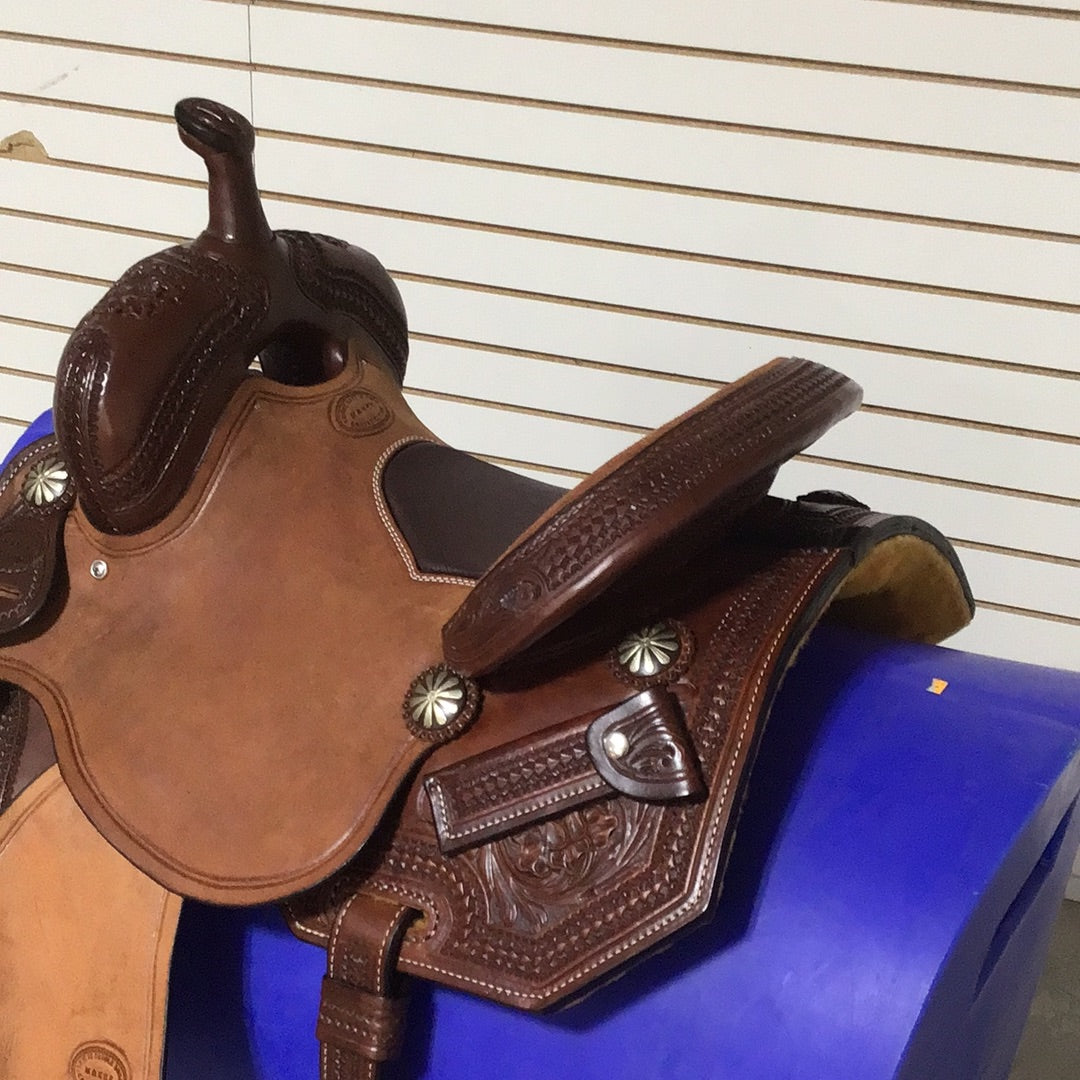 Irvine Custom 13.5" Barrel Saddle