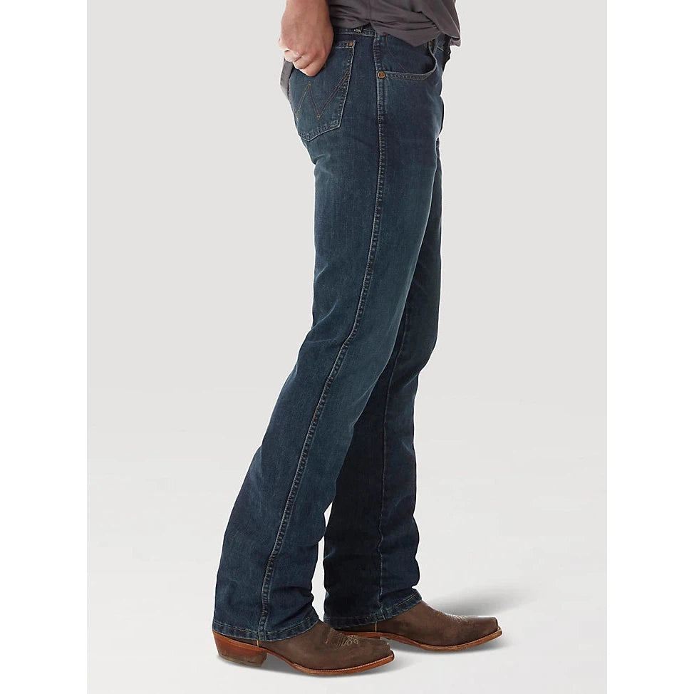 Wrangler Men's Retro Slim Fit Bootcut Jeans - River Wash