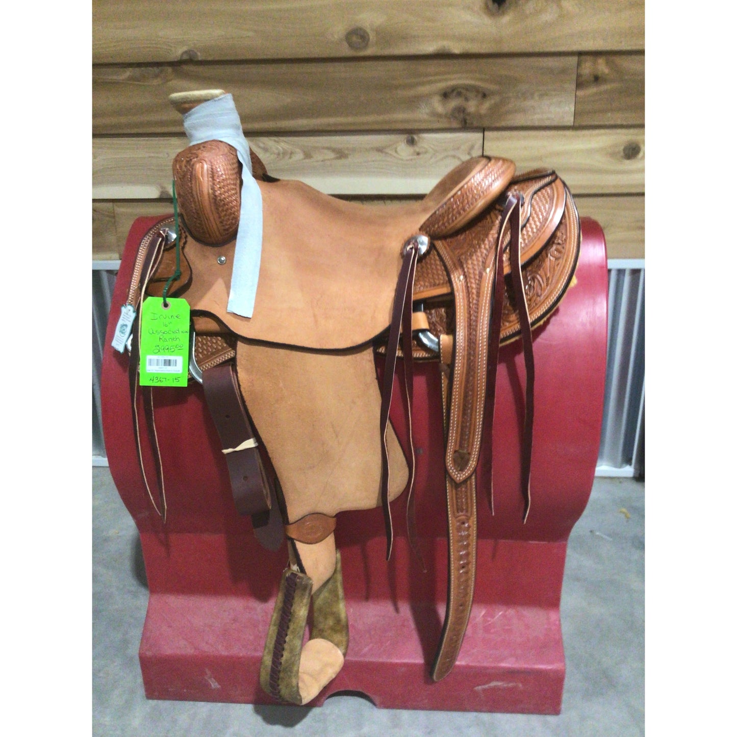 Irvine 16" Association Ranch Saddle