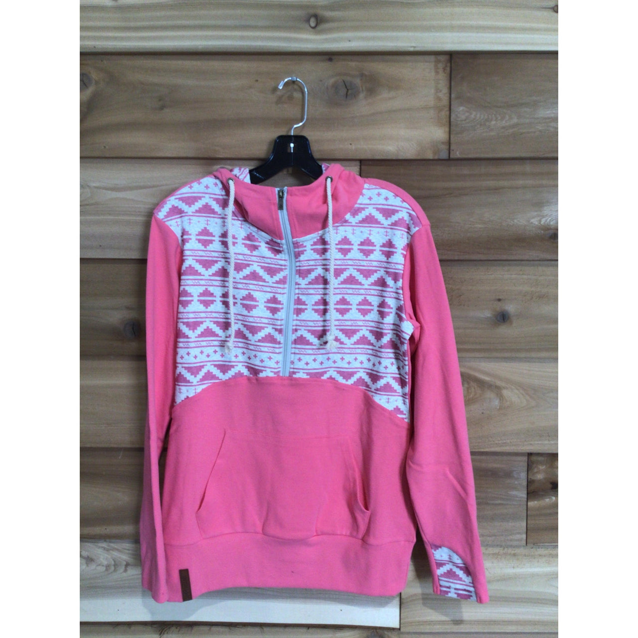 Ampersand Half Zip Sweat Shirt-Grit & Grace