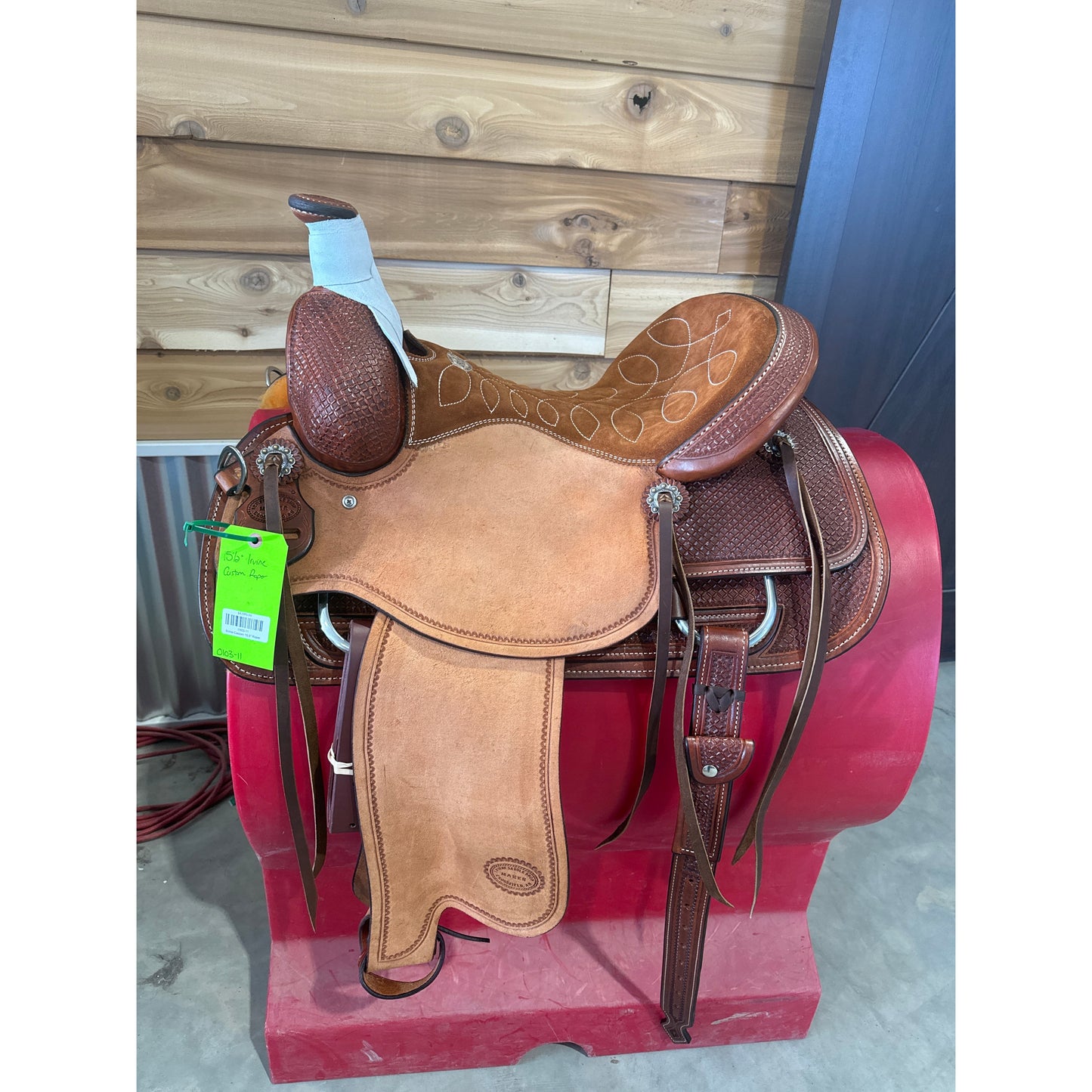 Irvine Custom 15.5" Roper Saddle
