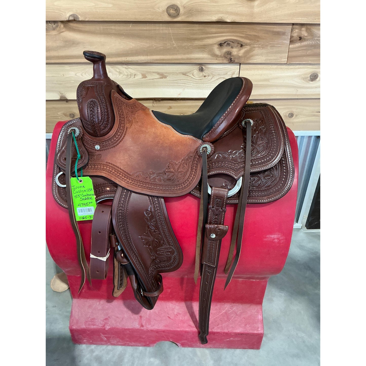Irvine Custom USA 15.5" Cowhorse - Irvine Tack & Western Wear