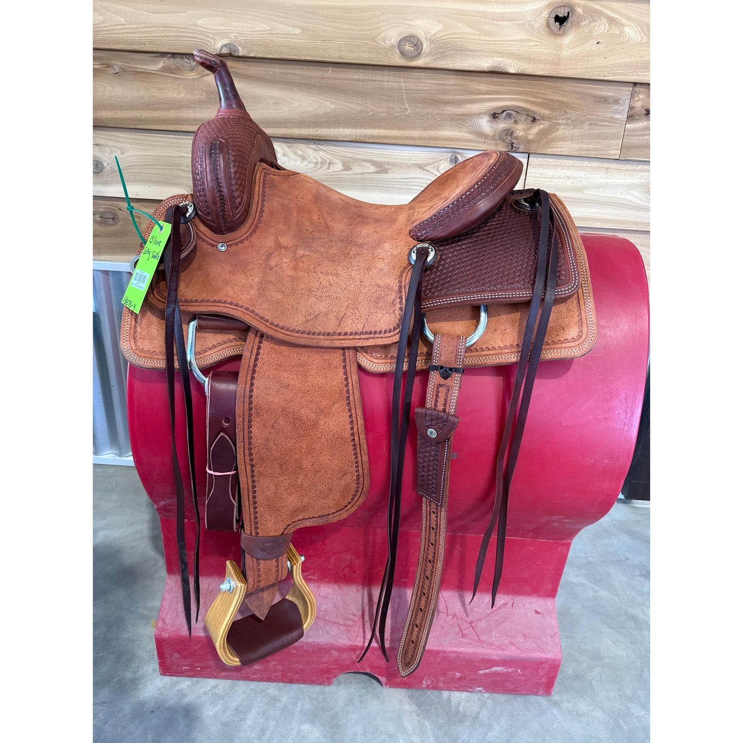 Irvine's 15" Cutting Horse Saddle
